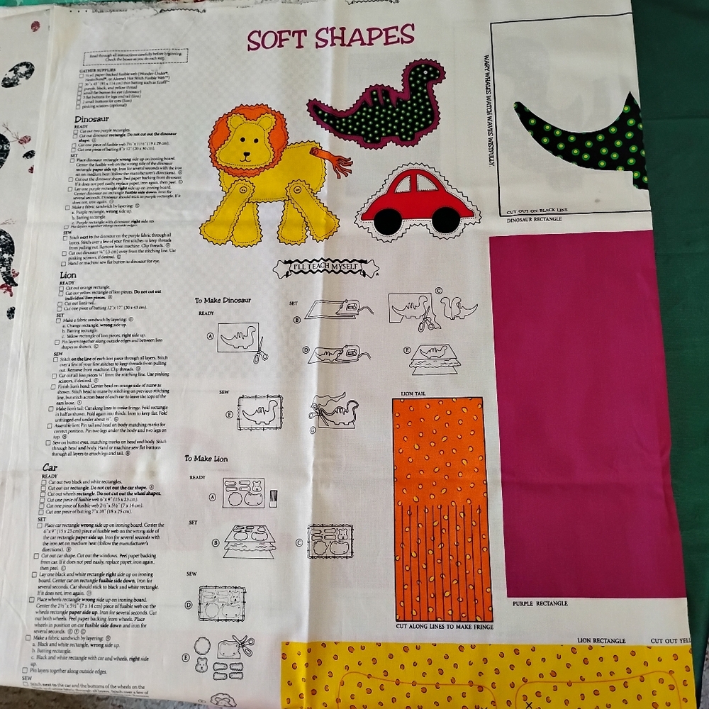 Soft Shapes Fabric Kit - Picture 2 of 12